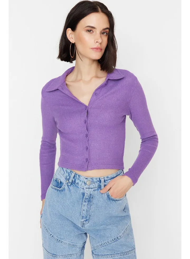 Woman Blouse Purple