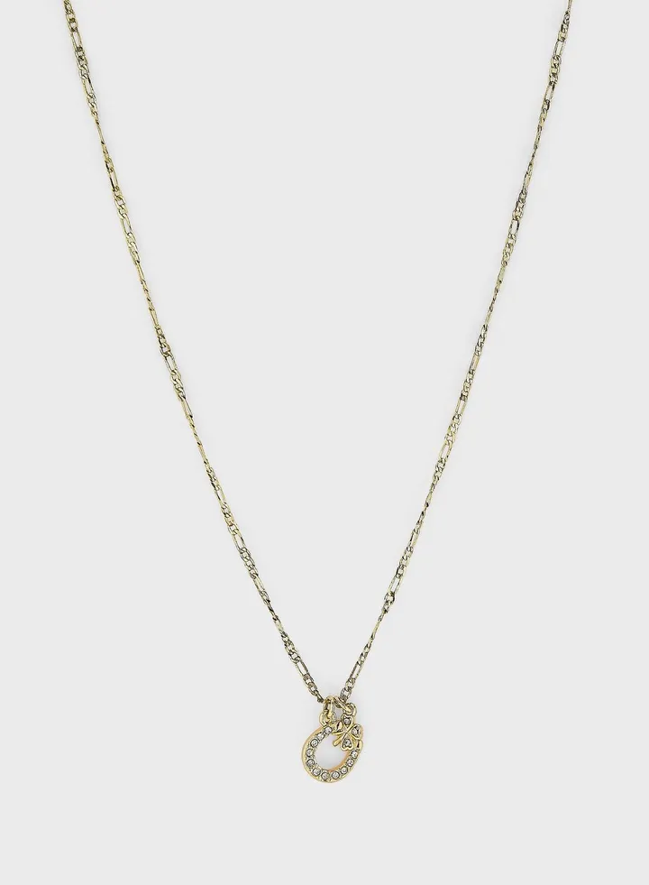 Rhinestone Pendant Necklace