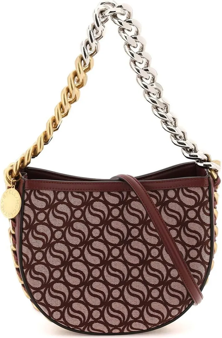 STELLA McCARTNEY FRAYME S-WAVE SHOULDER BAG