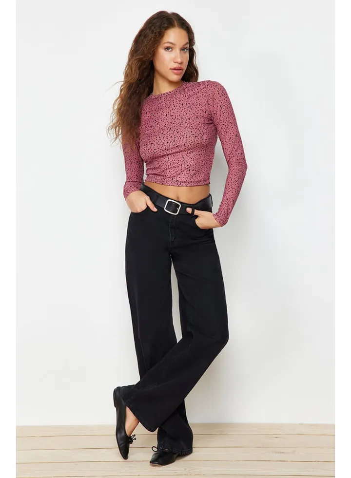 Blouse - Burgundy - Fitted