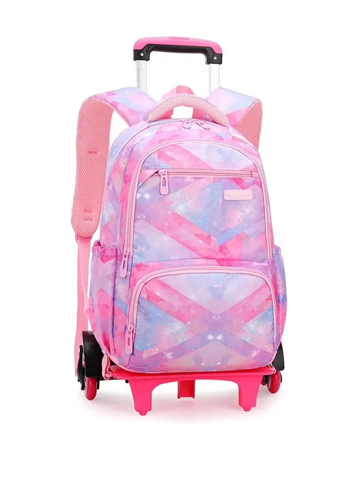 Kids' Luggage Rolling Backpack for Boys Wheeled Bag Trolley School Bags Wheeled School Students Books Travel Bag