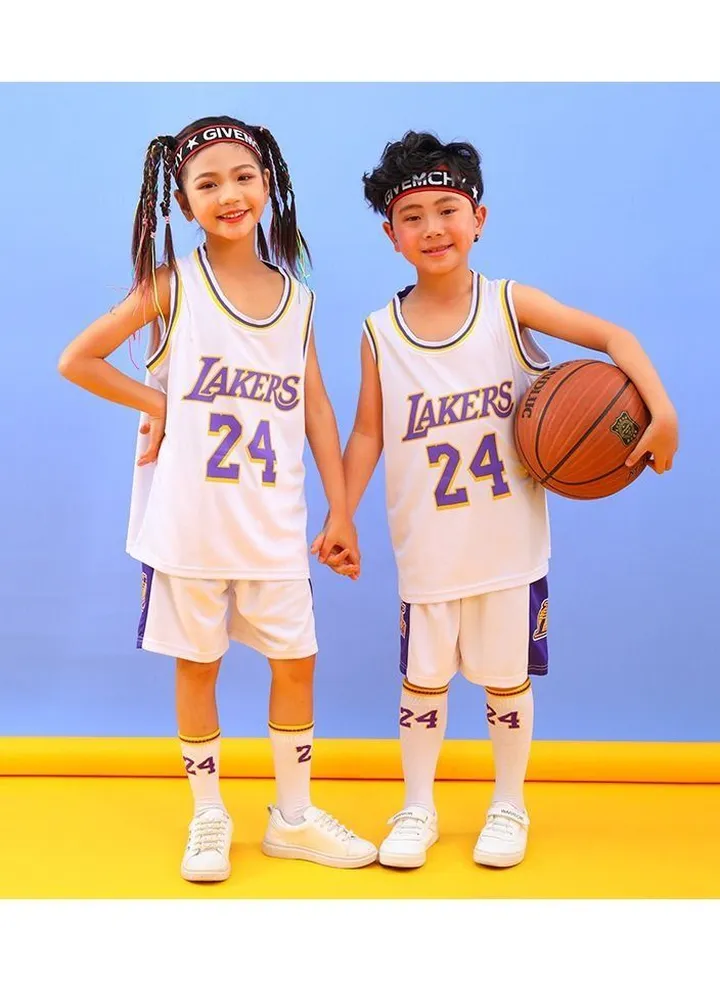 Unisex children's size 24 football jersey set