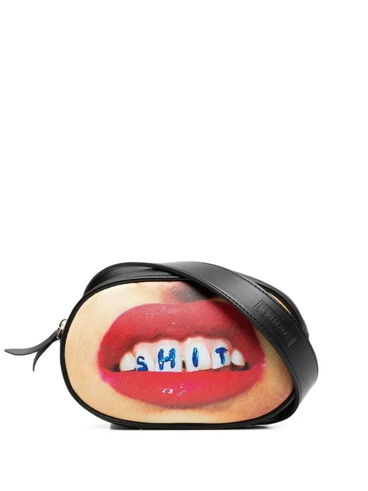 Graphic-Print Belt Bag