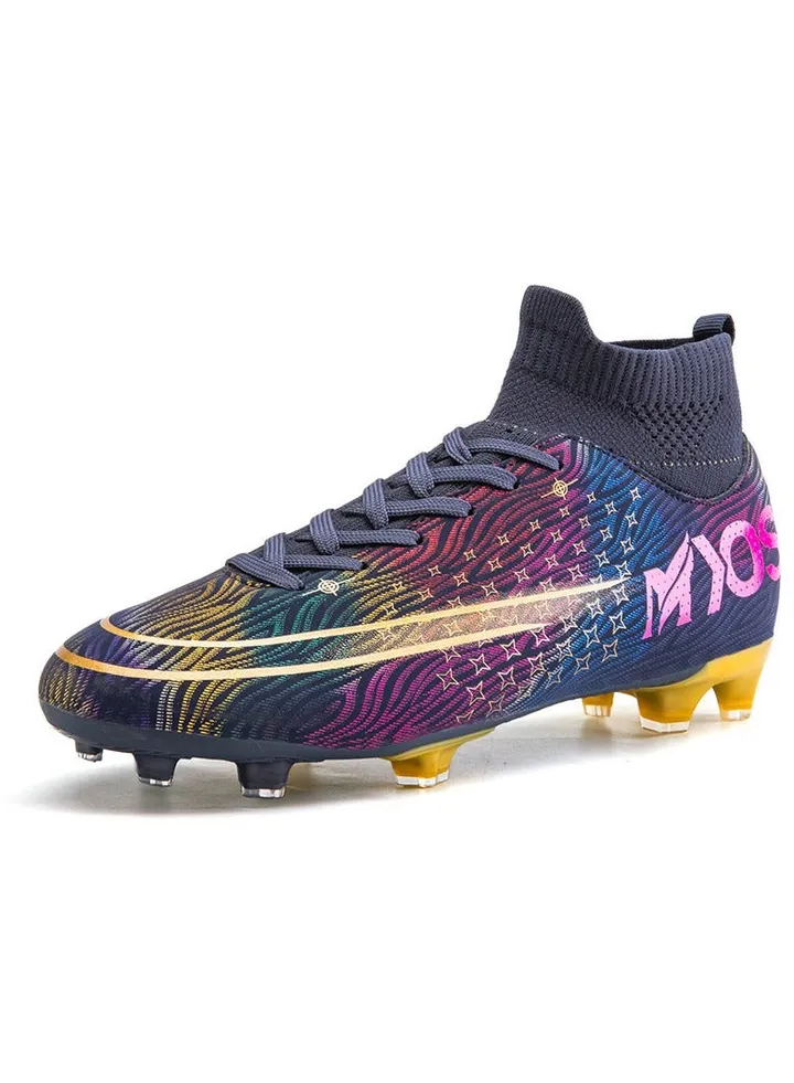 New High Top Comfortable and Breathable Football Shoe