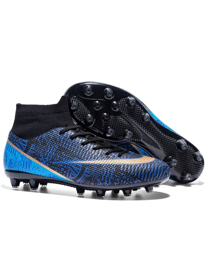New High Top Comfortable and Breathable Football Shoe