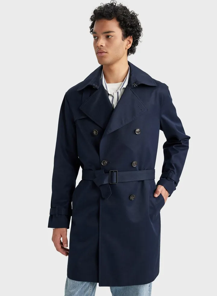 Belted Longline Coat
