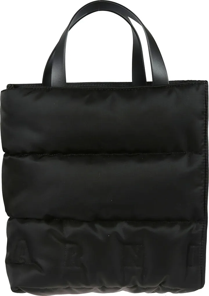 Plain Padded Shopper Bag