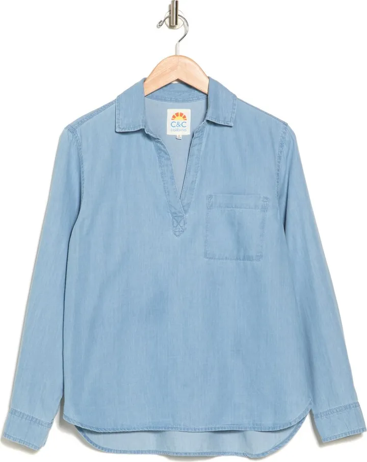 Judy Chambray Popover Tunic