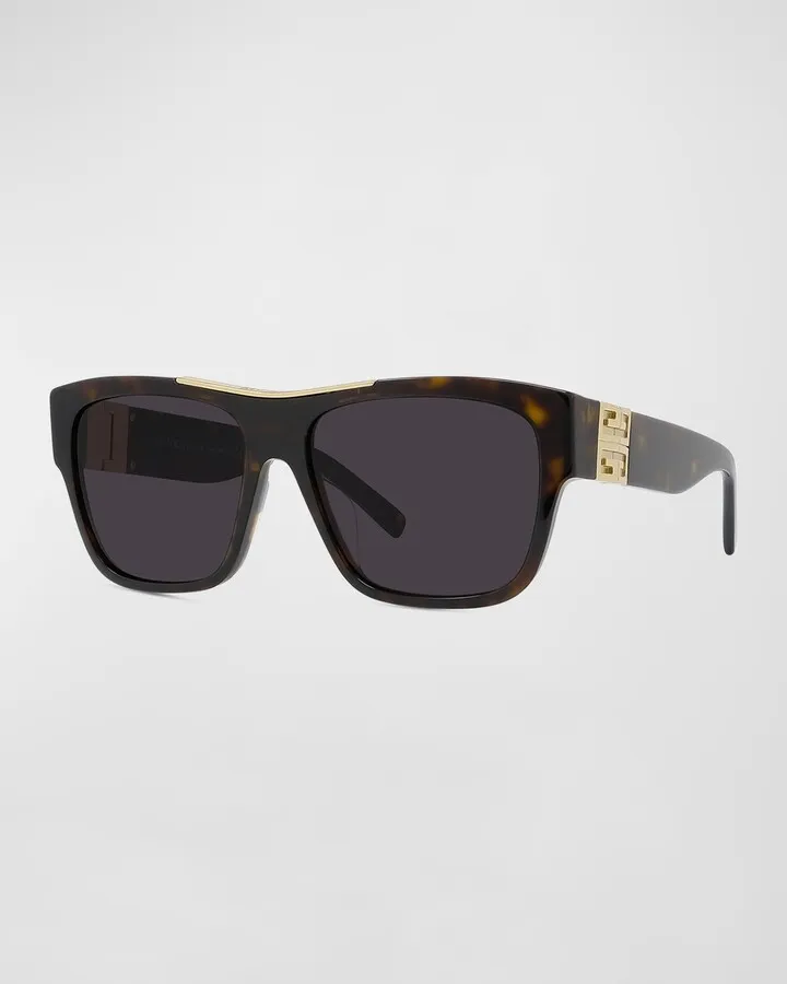 4G Square Acetate Sunglasses