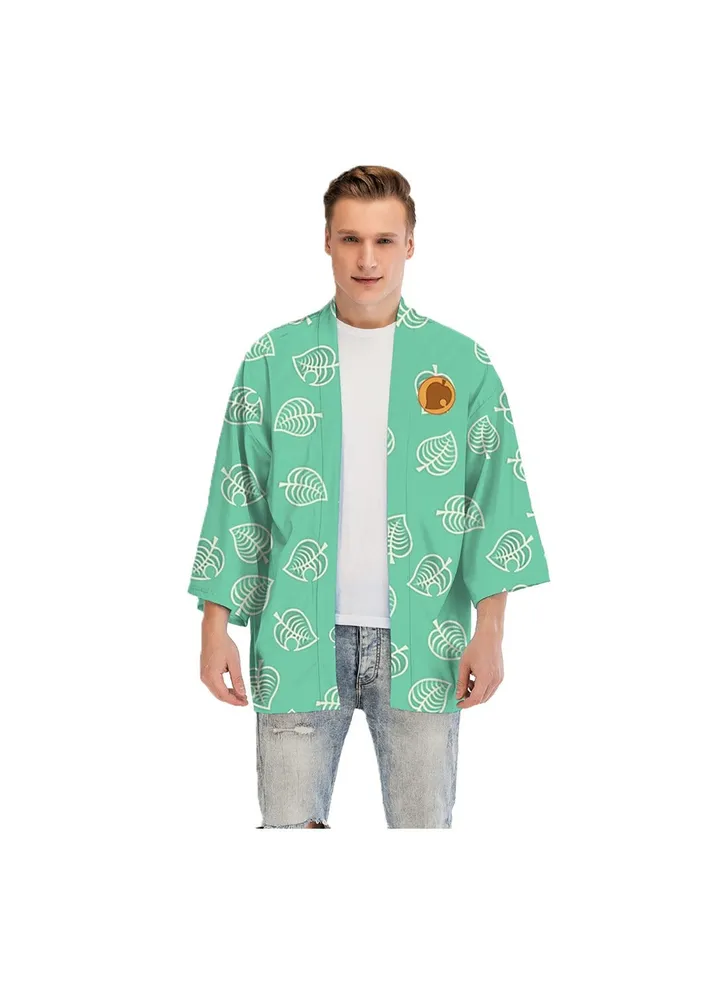 Gathered The Animal Crossing, 3D Animation,Game, Kimono, Cape AndDeather Weaving