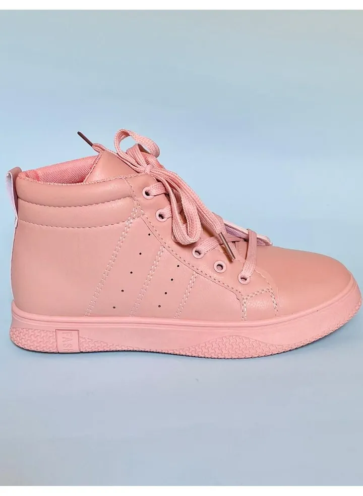 Pink girls' shoes