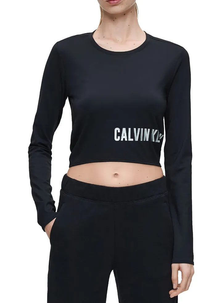 Long Sleeve Hi-Low T-Shirt Black