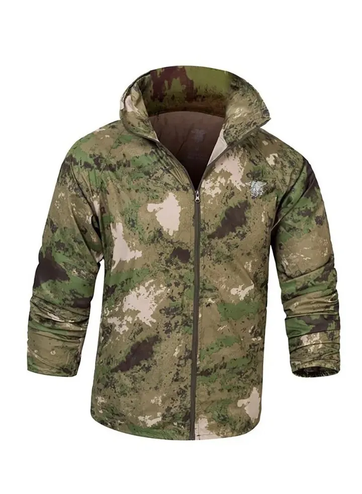 Ultra Thin Portable Hooded Outdoor Travel Light Sunscreen Clothes
