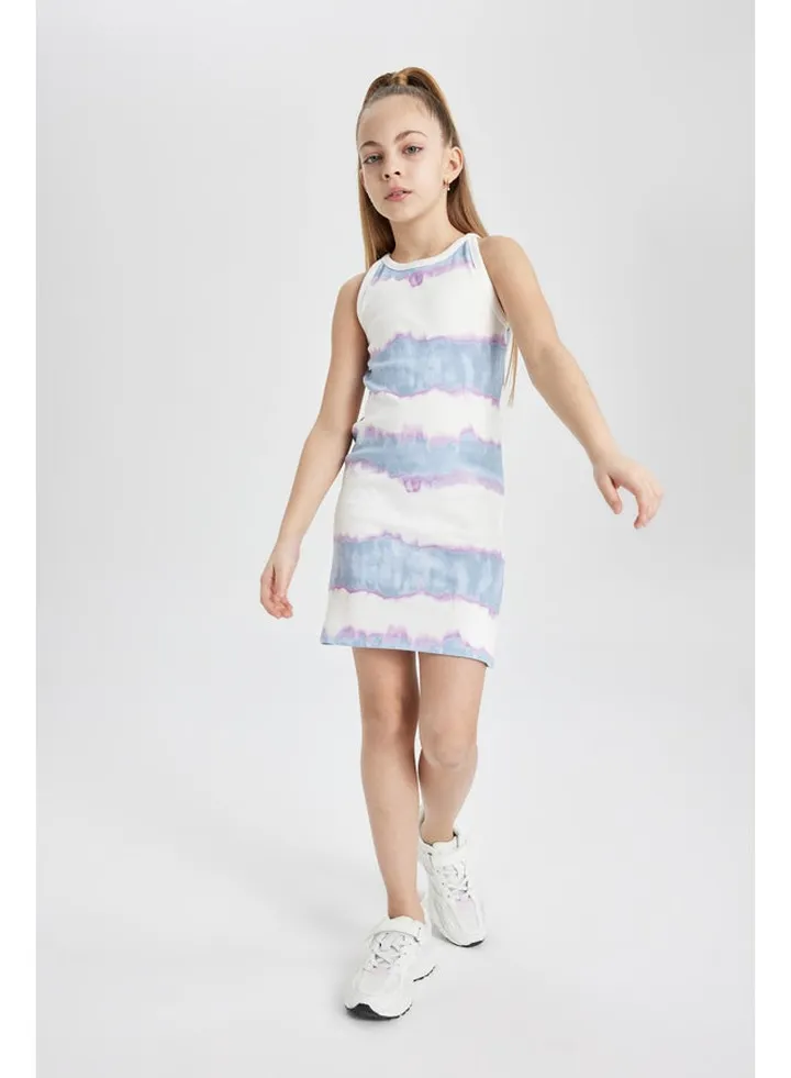 Girl Regular Fit Sleeveless Knitted Dress