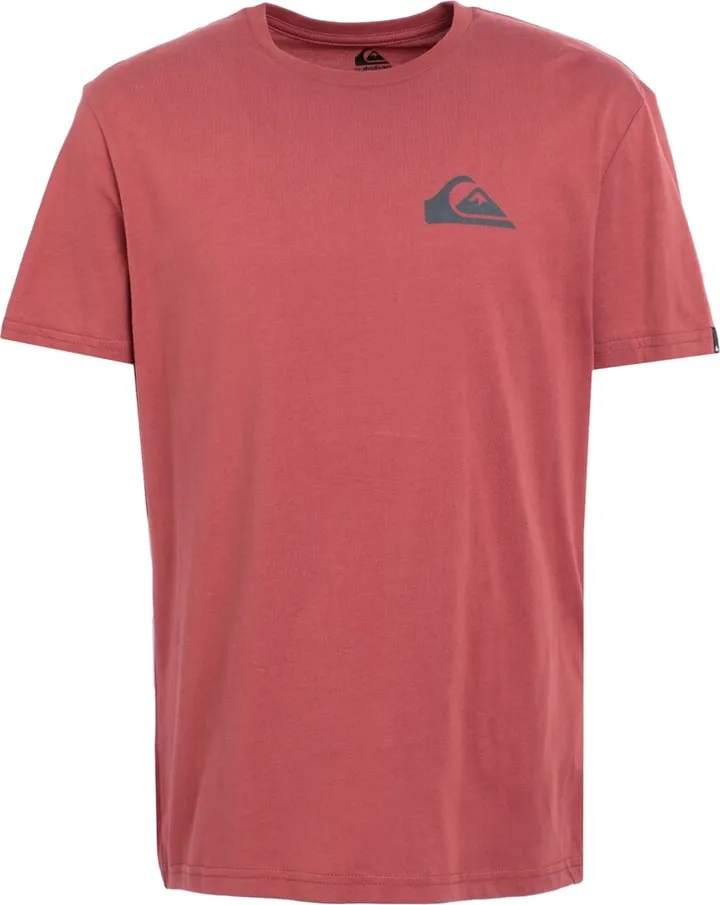 Qs T-shirt Mw Mini Logo Ss T-shirt Brick Red