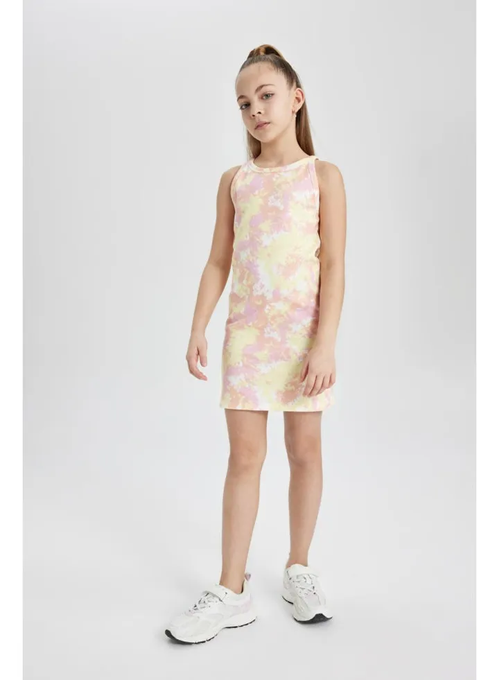 Girl Regular Fit Sleeveless Knitted Dress