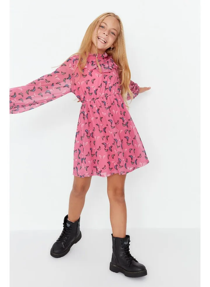 Dress - Purple - A-line