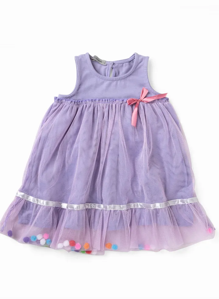 Girls Dress Purple