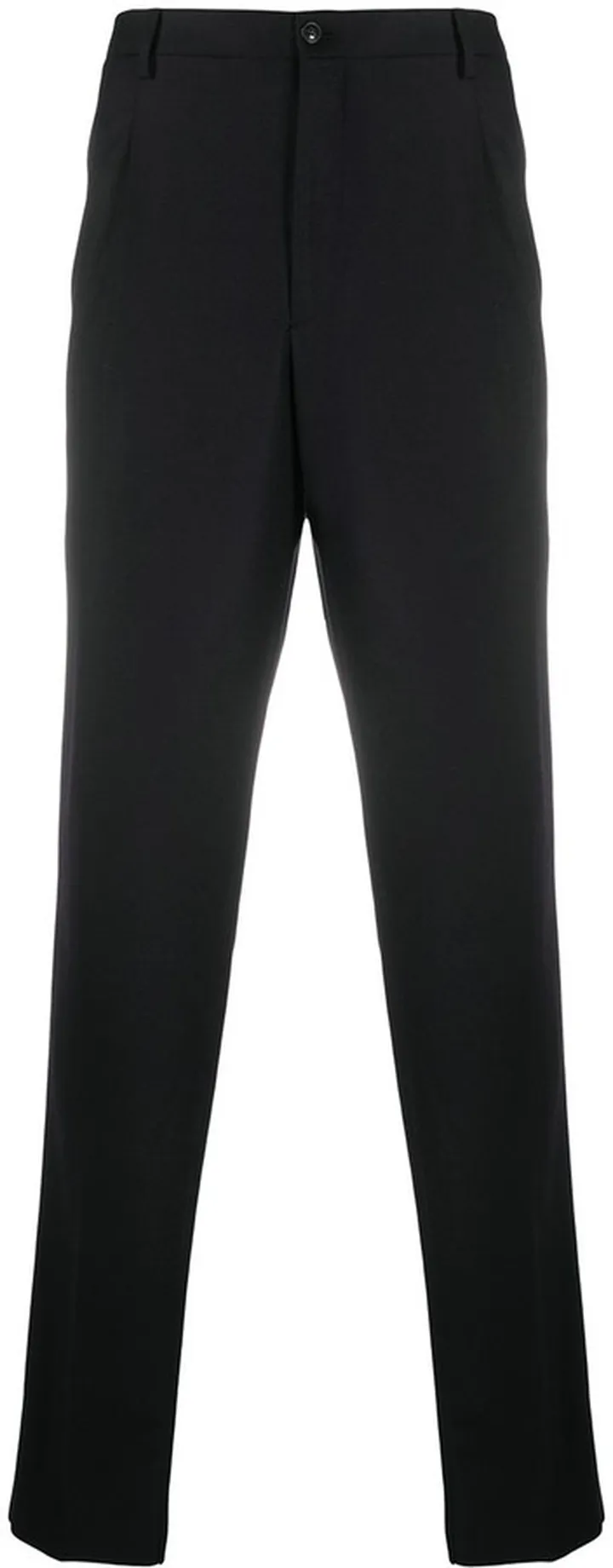 High-Waisted Straight Leg Trousers