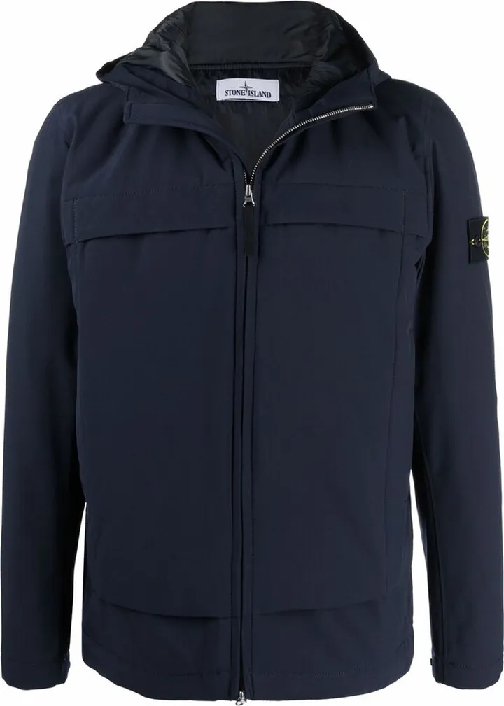 Logo Zipped Bomber Jacket