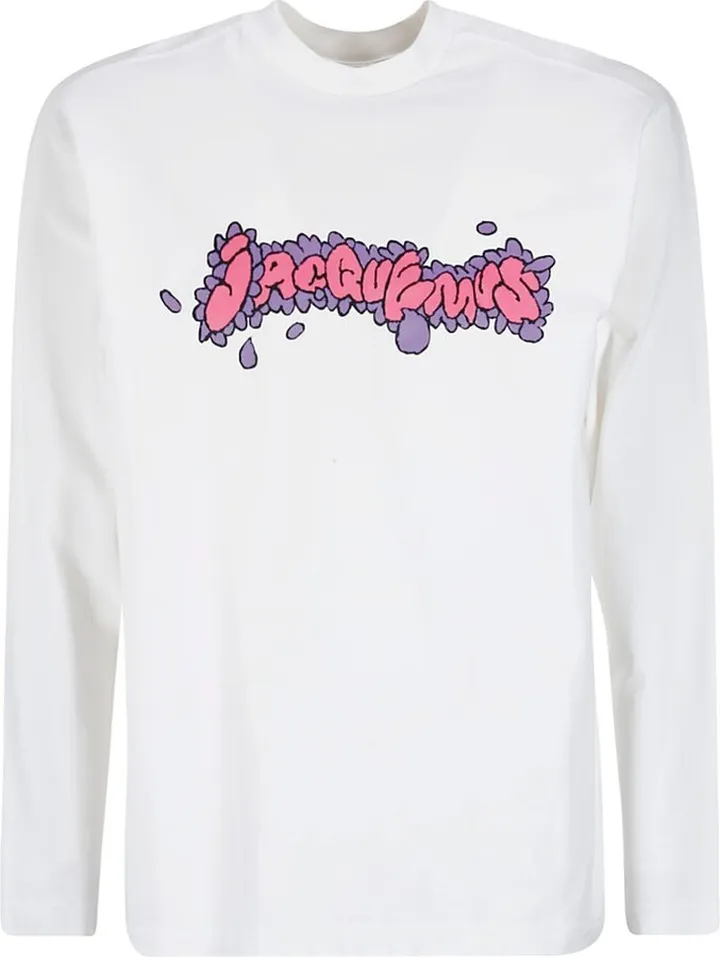 Jacquemus Logo Printed Long Sleeved T-Shirt