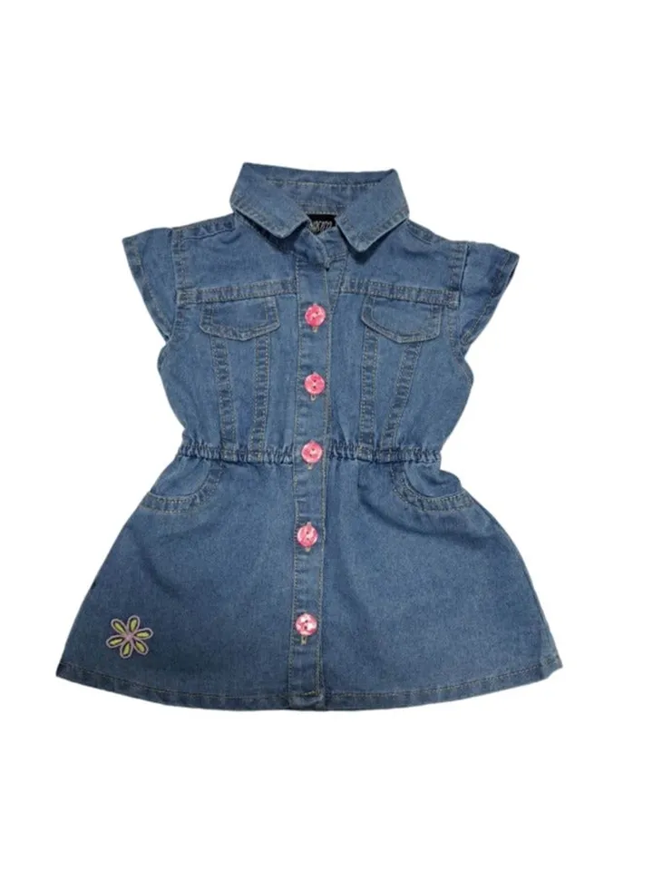 Denim Dress for Girls