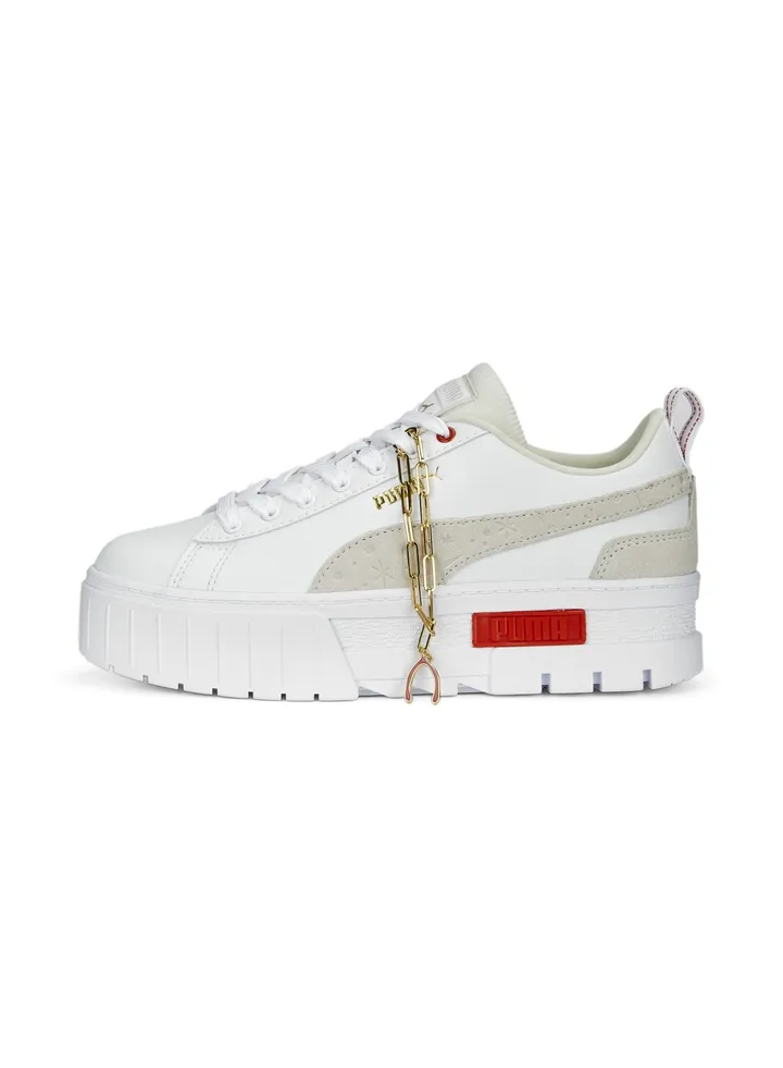 Mayze Lucky Charm Womens Low Top Sneakers