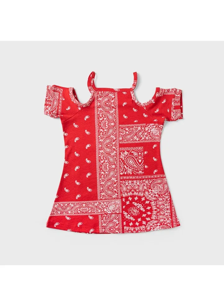 Dress Junior Girl Red