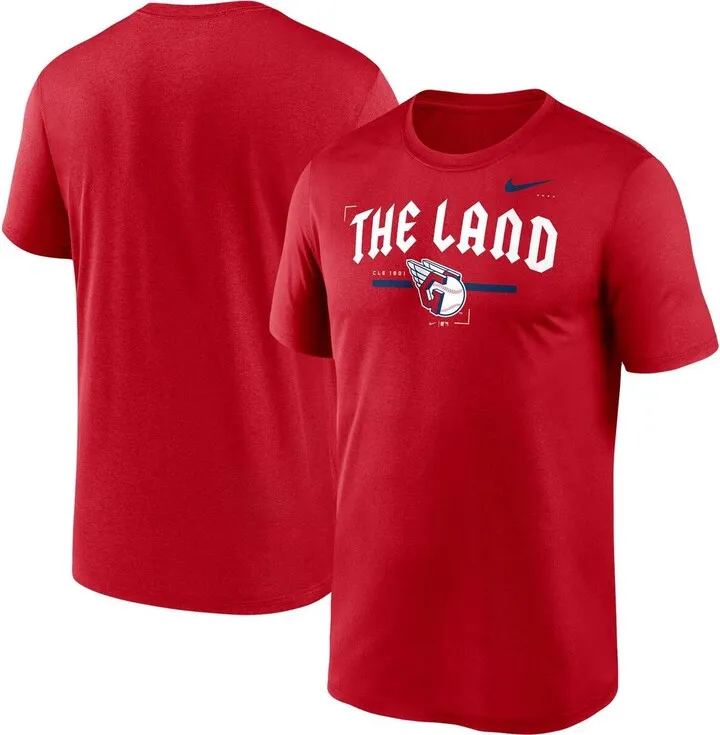 Men's Nike Red Cleveland Guardians Big and Tall Local Legend T-shirt