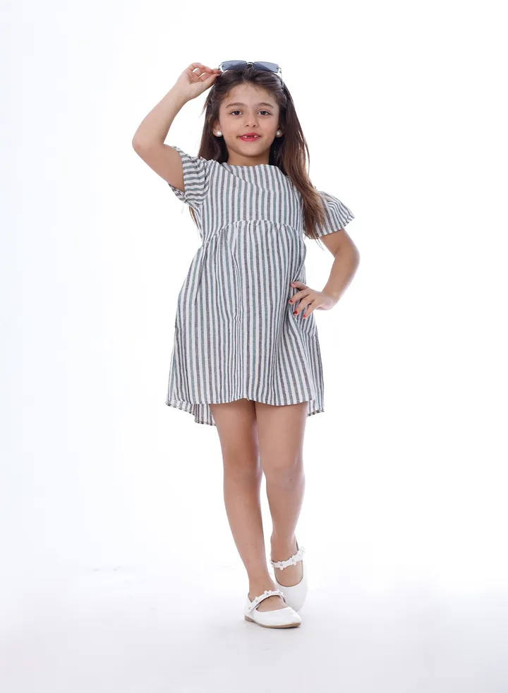 Girls Dress Green
