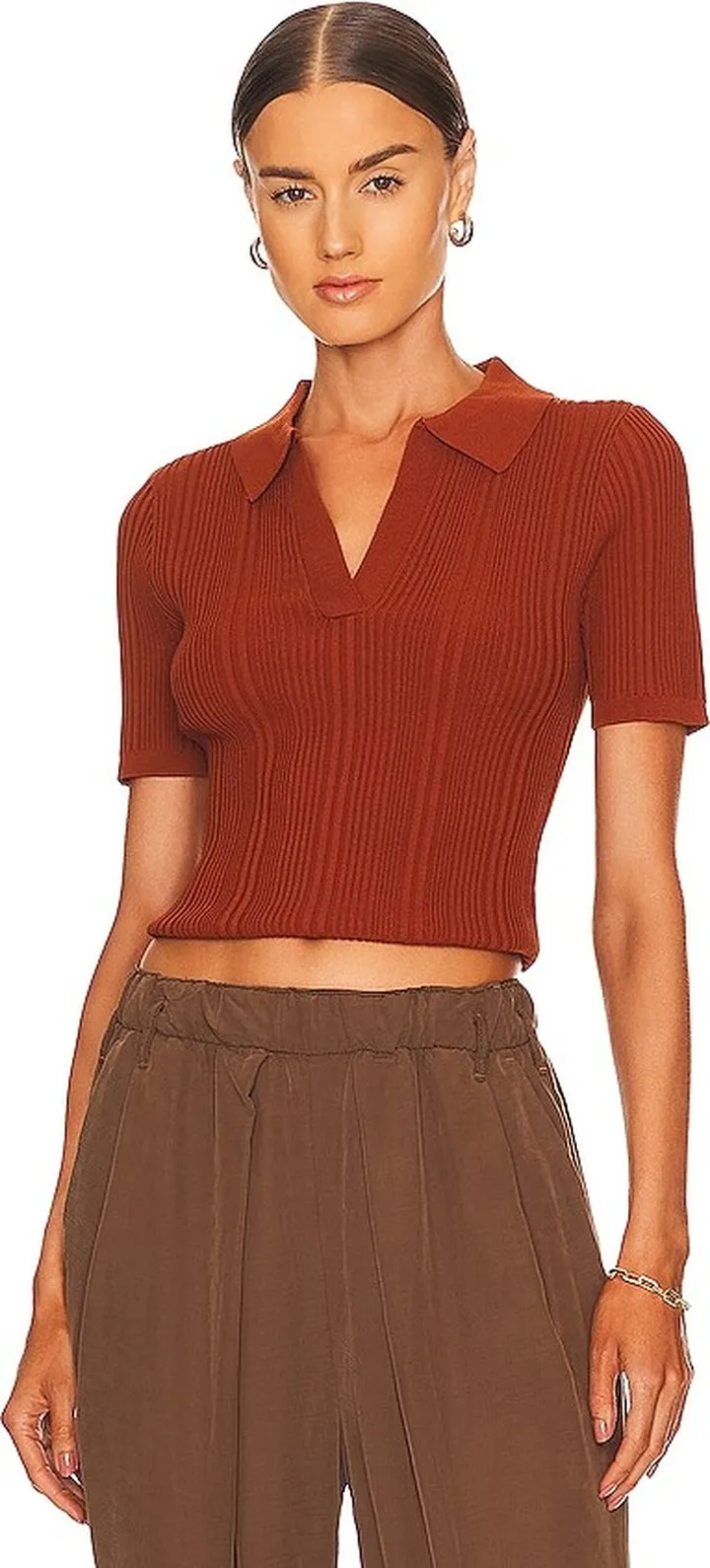 Alba Polo Top