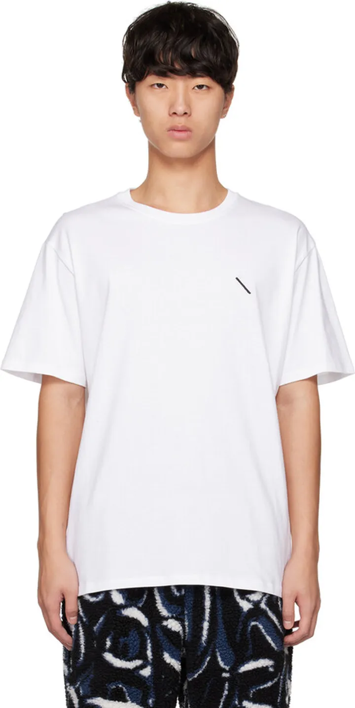 Saturdays NYC White Slash T-Shirt