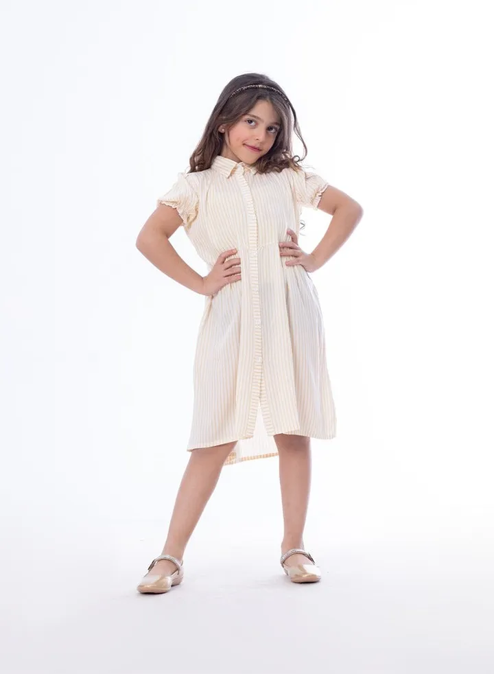 Girls Dress Yellow