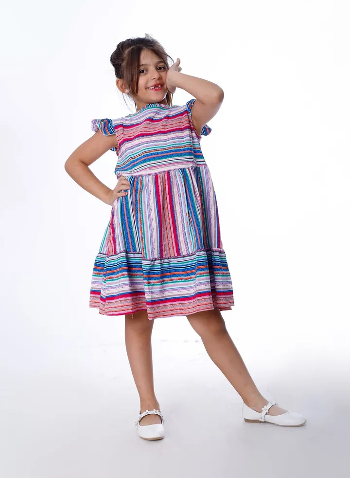 Girls Dress Blue