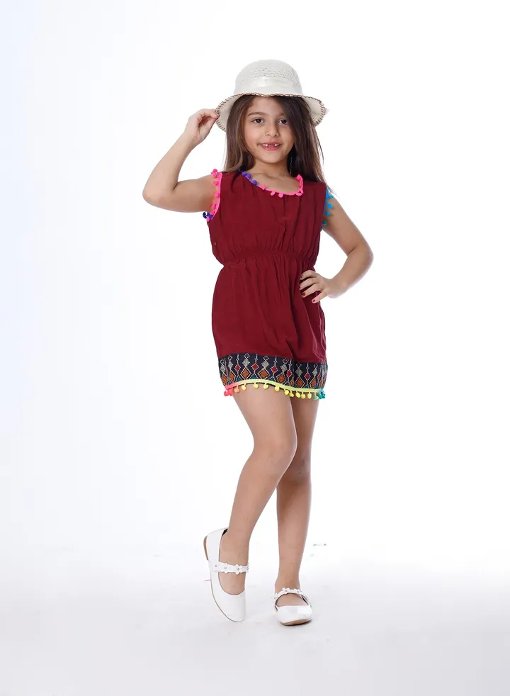 BEBO_Bedouin dress_Burgundy
