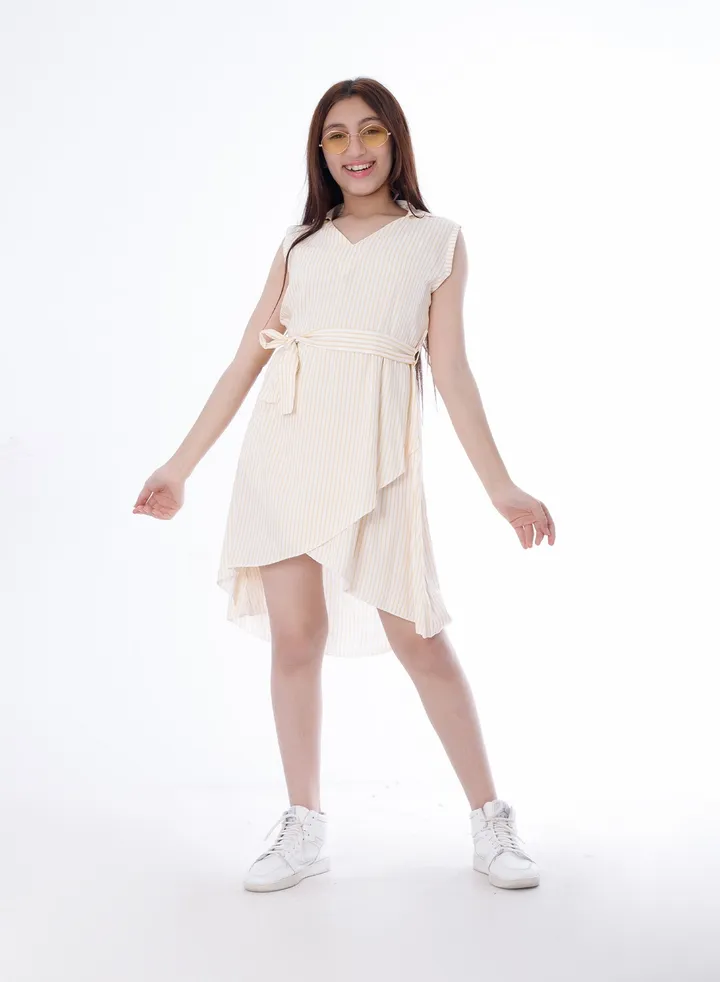 Girls Dress Yellow