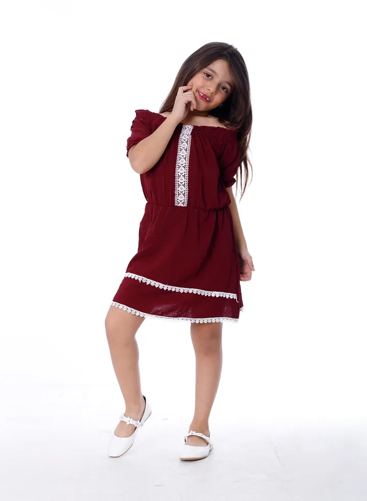 Girls Dress Red