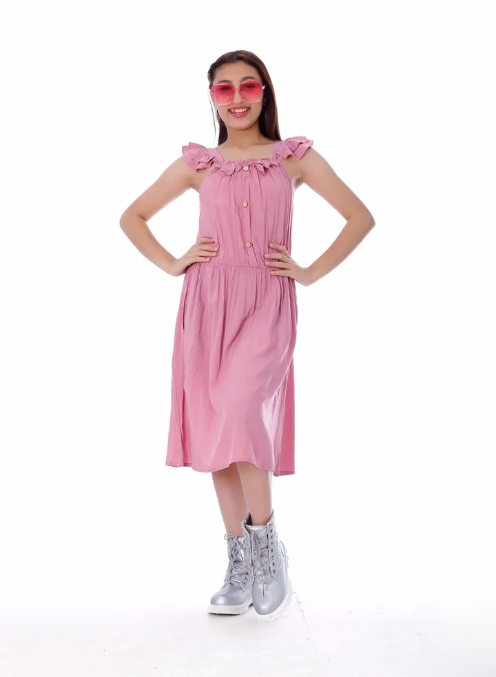 Girls Dress Pink