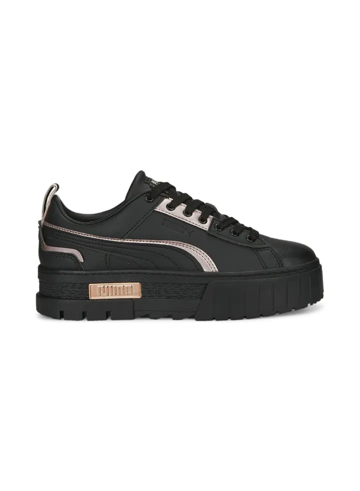 Mayze UT Metallic Womens Low Top Trainer Shoes