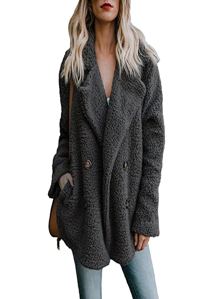Women's Casual Jacket Winter Warm Outwear Ladies Coat Overcoat Outercoat