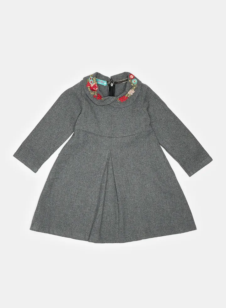 Girls embroidered dress