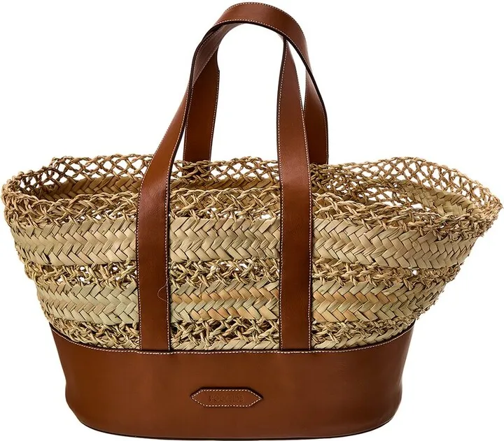 Poolside The Cannes Large Straw Tote