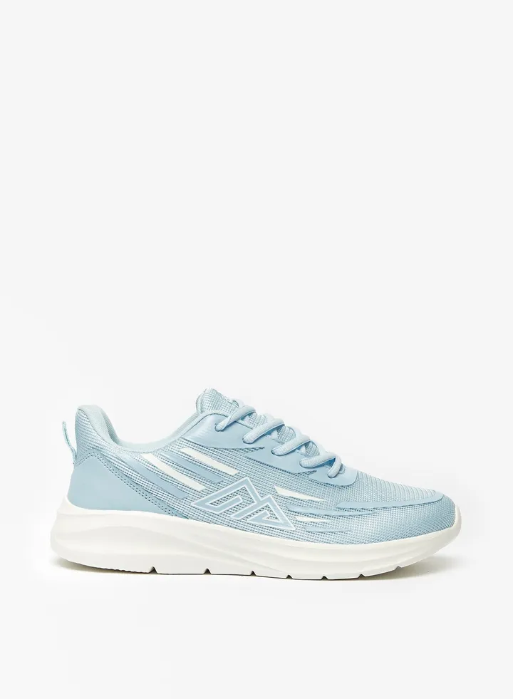 Textured Lace Up Womens' Sports Shoes