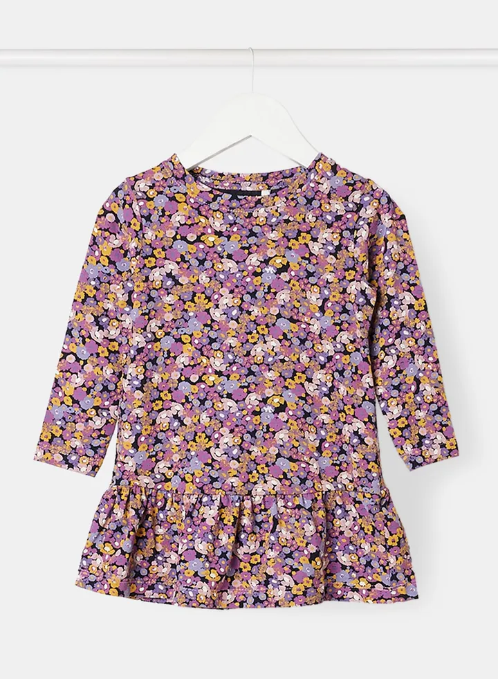 Girls Ditsy Print Dress