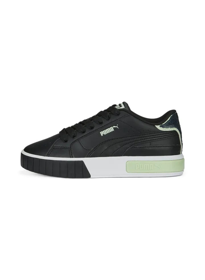 Cali Star Glitter Womens Low Top Trainer Shoes
