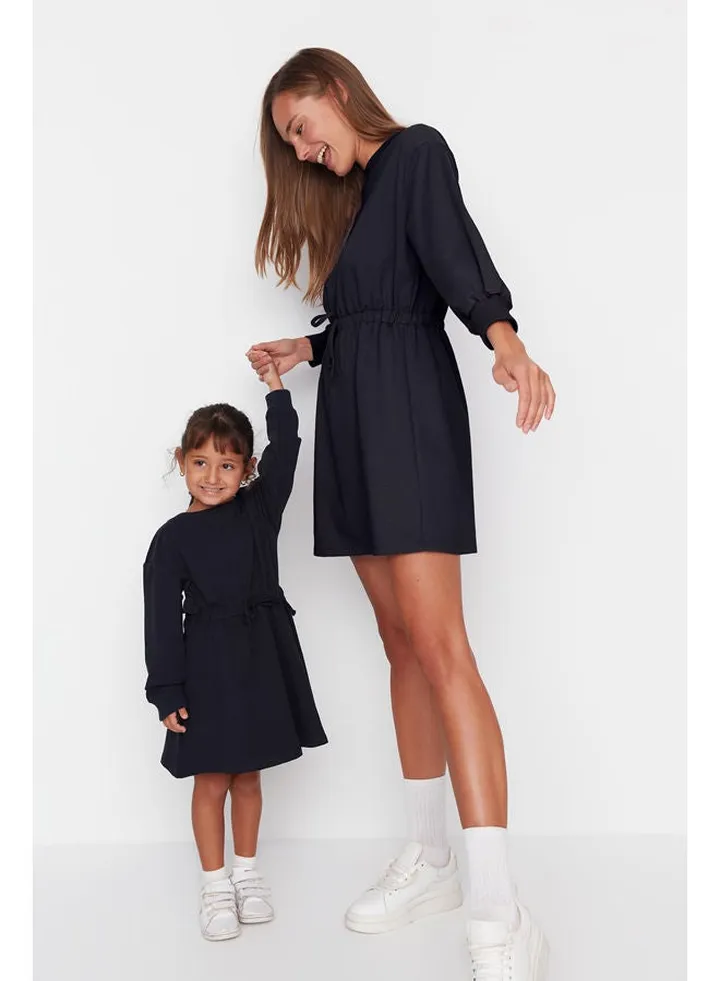 Dress - Navy blue - Casual
