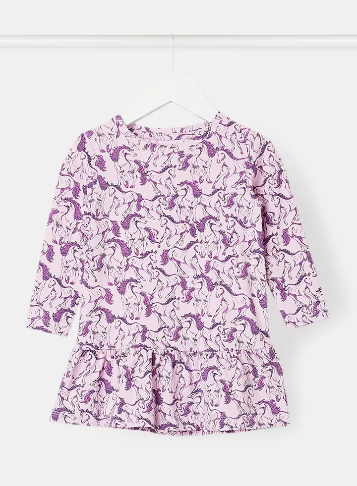 Girls Printed Dress