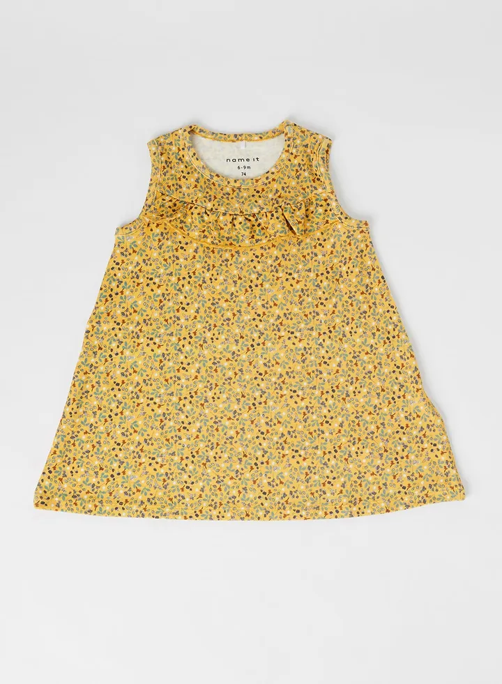 Infants Lea Spencer Dress Spicy Mustard