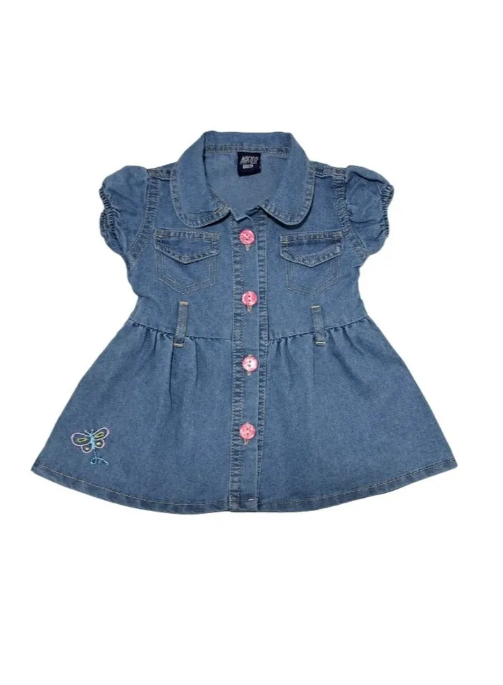 Denim Dress for Girls