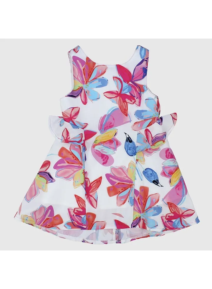 Flowery Sleeveless Dress